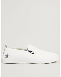 original penguin canvas shoes
