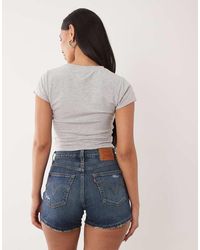 Levi's - 501 Hourglass Denim Shorts - Lyst
