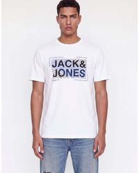 Jack & Jones - Kains 3 Pack Jersey Standard Fit Crew Neck Short Sleeve Stretch T-shirt - Lyst