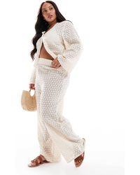 Esmee Curve - Exclusive Crochet Beach Pants - Lyst