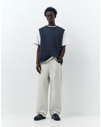 Pull&Bear - Ruimvallende Baggy Jeans - Lyst