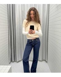 Bershka - Tall Low Waist Bootcut Jeans - Lyst