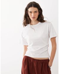Brave Soul - T-shirt à manches courtes avec taille corset - Lyst