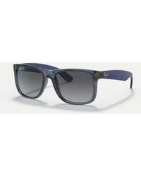 Ray-Ban - – justin – klassische, polarisierte sonnenbrille - Lyst