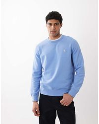 Polo Ralph Lauren - Icon Logo Fleece Sweatshirt - Lyst
