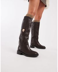 SEQWL - – twix – elegante reitstiefel - Lyst