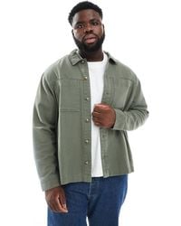 ASOS - Cotton Overshirt - Lyst