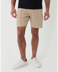 Threadbare - Pique Pleated Sweat Shorts - Lyst