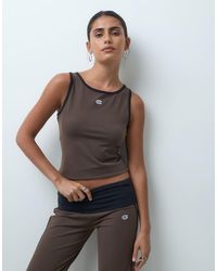 Champion - Future Memories Fitted Tank Top - Lyst