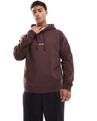 Jack & Jones - Oversized Hoodie Met Geborduurd Logo - Lyst