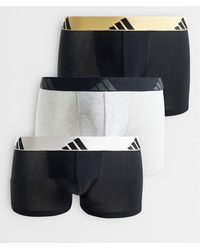 adidas - Active Flex 3 Pack Trunks With Colored Waistbands - Lyst