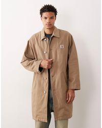 Carhartt - Webster - manteau long - marron clair - Lyst