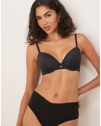 Boux Avenue - Ultra Light Microfibre Plunge T-Shirt Bra - Lyst