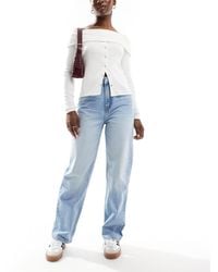 Bershka - Comfort Fit Mom Jeans - Lyst