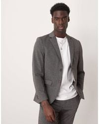 SELECTED - Noah Slim Fit Jersey Suit Blazer - Lyst