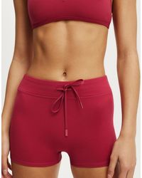 Cotton On - Ultra Soft Tie Front Micro Short - Lyst