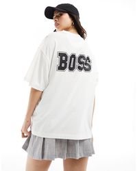 BOSS - Boss Boyfriend T-shirt - Lyst