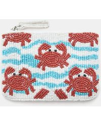 Pull&Bear - Portefeuille zippé orné - Lyst