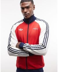 adidas Originals - Adidas Football Arsenal Full Zip Jacket - Lyst