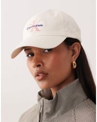 Calvin Klein - Jeans Monologo Embroidered Baseball Cap - Lyst