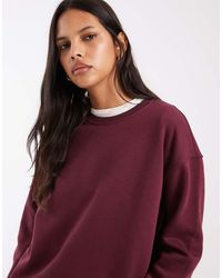 Noisy May - Crew Neck Sweatshirt Co-Ord - Lyst