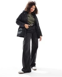 Threadbare - Mid Length Puffer Jacket - Lyst