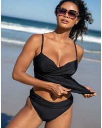 Pour Moi - Free Spirit Underwired Lightly Padded Tankini Top - Lyst
