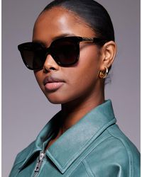 Moschino - Moschino – eckige sonnenbrille - Lyst