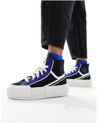 Converse - Chuck taylor all star cruise hi racer - baskets montantes - bleu et - Lyst