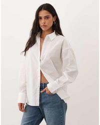 JJ Rebel - Poppy Oversized Long Sleeved Shirt - Lyst