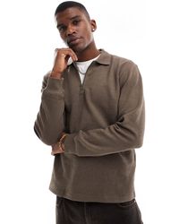 Only & Sons - – langärmliges polo-oberteil - Lyst
