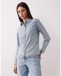JJXX - Denim Shirt - Lyst