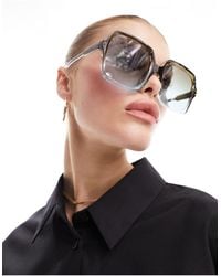 ASOS - Oversized 70s Sunglasses - Lyst