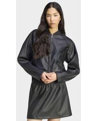 adidas Originals - Pleather Sst Tracktop - Lyst