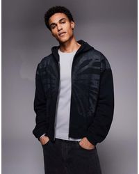 Good For Nothing - Oversized Zip Through Hoodie - Lyst