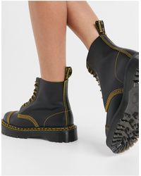 red stitch doc martens