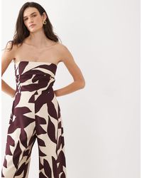 Mango - Off Shoulder Jumpsuit - Lyst