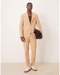 ASOS - Four Way Stretch Skinny Fit Suit Trousers - Lyst