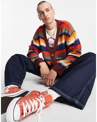 Collusion Compact Knit Boxy Cardigan in 