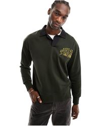 Tommy Hilfiger - Camicia comoda stile rugby college luxe - Lyst