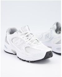 Zapatillas blancas con borreguito 574 New Balance de color Blanco | Lyst