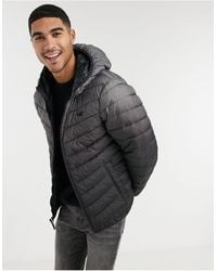 hollister mens faux leather varsity bomber jacket medium