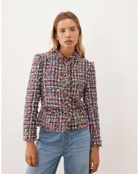 Sister Jane - Ara veste en tweed mélange - Lyst