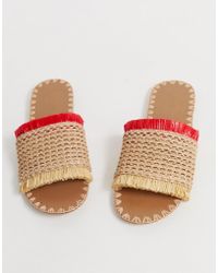 Planas Rafia Planas Rafia Sandalias Planas Sandalias De Multicolor Multicolor Sandalias De jLqc54R3SA