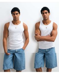 Jack & Jones - Set Van 2 Geribde Hemden - Lyst