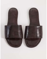 ASOS - Faith Flat Sandals - Lyst