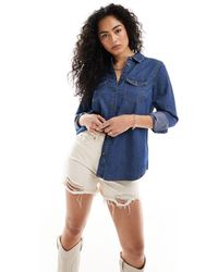 New Look - – es jeanshemd - Lyst