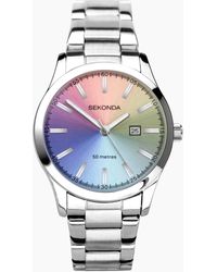 Sekonda - – taylor – analoge damenuhr mit rundem gehäuse aus legierung - Lyst