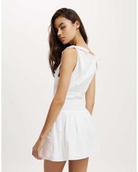 Cotton On - Lola Tie Shoulder Mini Dress - Lyst