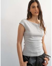 TOPSHOP - Hemdje Met Boothals - Lyst